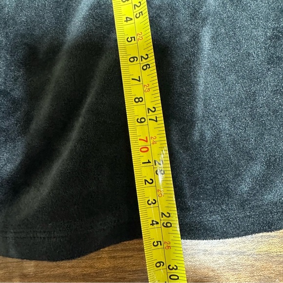 J Jill Pure Jill  Black Long Sleeve Velour Tunic Size 1X - Picture 8 of 8